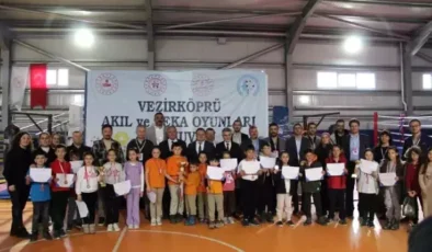 Samsun’da Akıl ve Zeka Oyunları Turnuvası Düzenlendi
