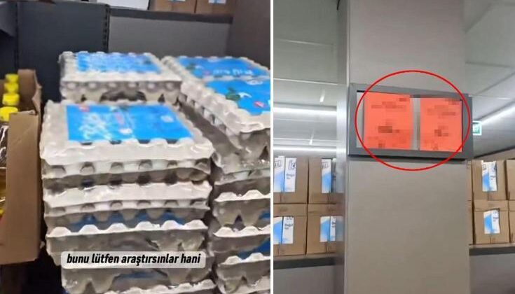 Marketteki fiyat etiketini gören vatandaş duruma isyan etti